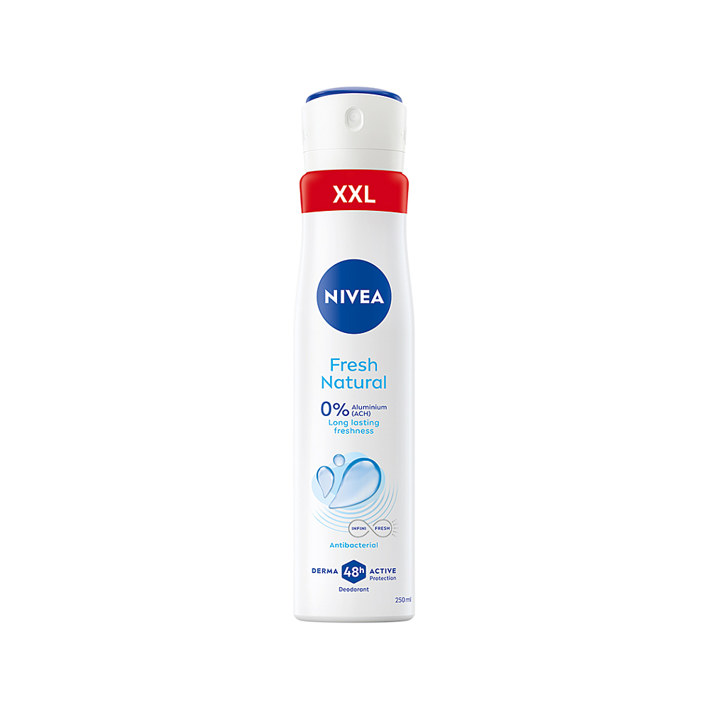 NIVEA Sprej Antiperspirant Fresh Natural 250 ml