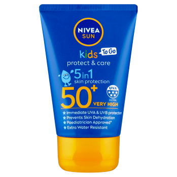 NIVEA Sun Dětské cestovní mléko na opalování SPF50+ 50 ml