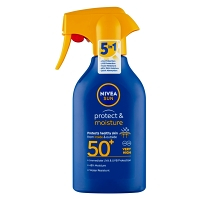 NIVEA Sun Protect & Moisture Hydratační sprej na opalování 50+ 270 ml