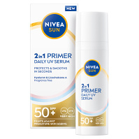 NIVEA Sun Pleťové sérum Primer 2 v 1 SPF50+  30 ml