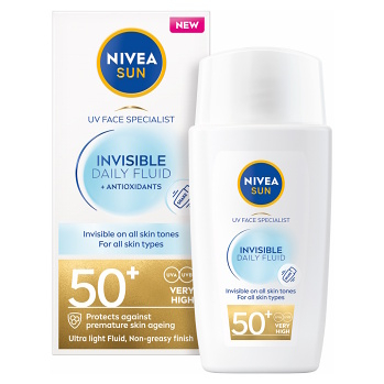 NIVEA Sun Pleťový krém Specialist Invisible Daily Fluid OF 50+ 40 ml (Opalovací krémy)