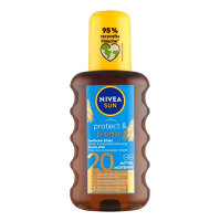 NIVEA Sun Protect & Bronze Olej na opalování podporující zhnědnutí OF 20 200 ml