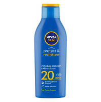 NIVEA Sun Protect & Moisture Hydratační mléko na opalování OF 20 200 ml