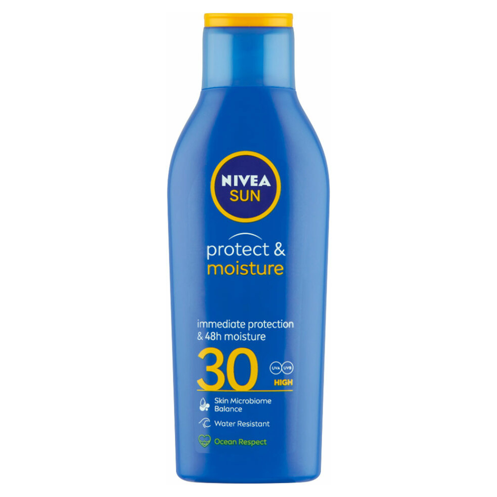 E-shop NIVEA Sun Protect&Moisture Hydratační mléko na opalování OF 30 200 ml