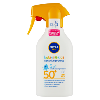 NIVEA Sun Kid's Sensitive Sprej na opalování SPF50+ 270 ml