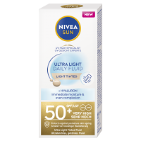 NIVEA Sun Tónovací krém-fluid SPF50+ Světlý 40 ml