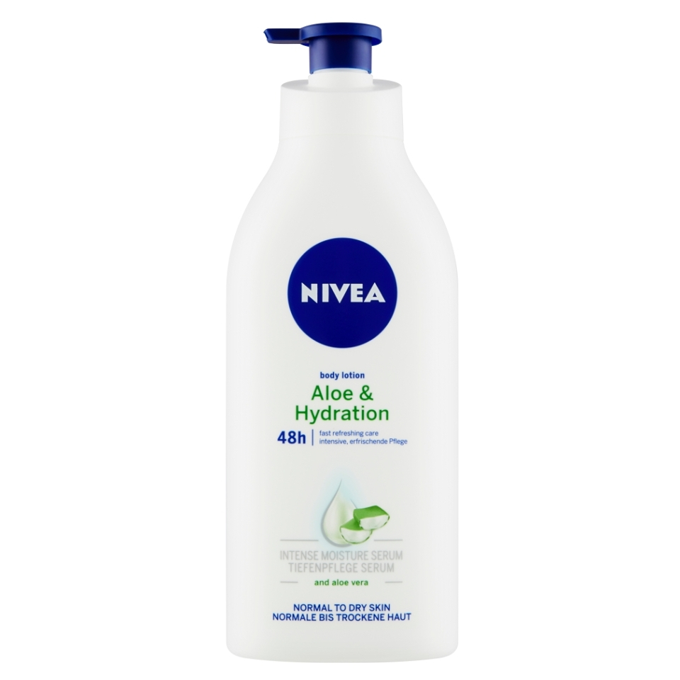 Levně NIVEA Tělové mléko Aloe & Hydration 625 ml