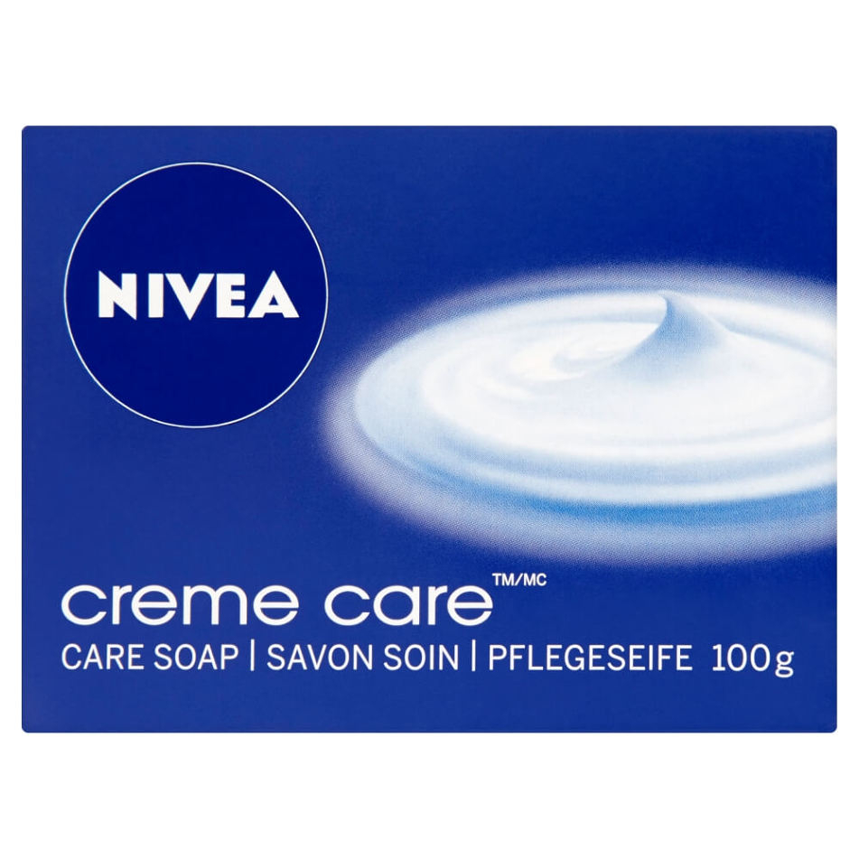 Levně NIVEA Creme Care Pečující krémové mýdlo Tuhé 100 g
