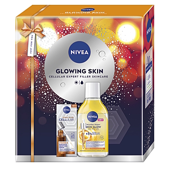 NIVEA Vánoční kazeta glowing skin (Kosmetické balíčky) - Rozjasňující
