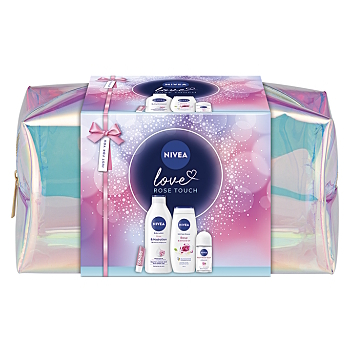 NIVEA Vánoční kazeta rose touch (Kosmetické balíčky) - Hydratační