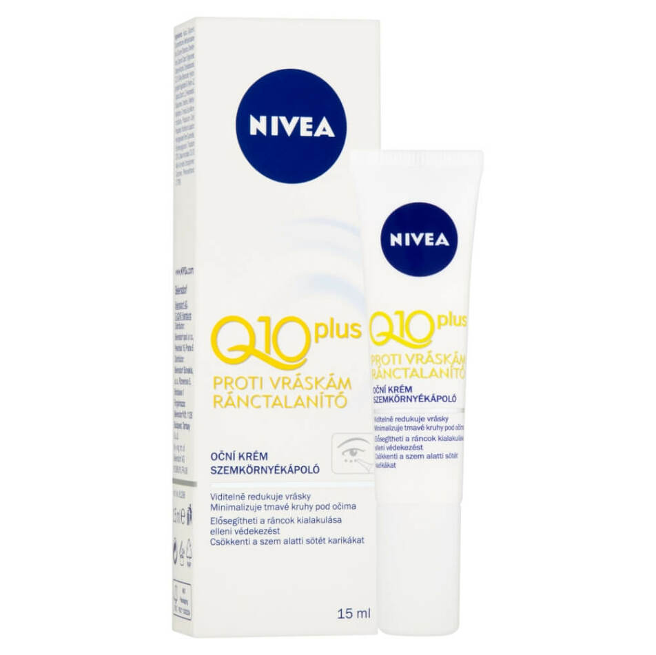 Levně NIVEA Q10 Plus Oční krém proti vráskám 15 ml