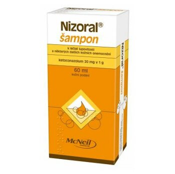 NIZORAL Šampon 2 % 60 ml