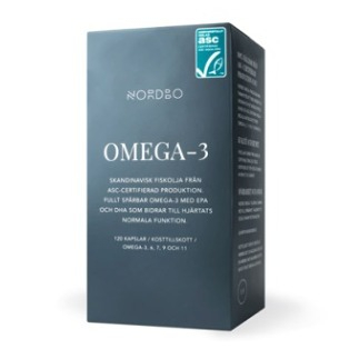 E-shop NORDBO Scandinavian omega-3 pstruhový olej 120 kapslí