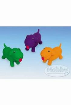 Nobby hračka pes Pejsek se zvukem latex 11,5cm (Gumové hračky a kousadla)
