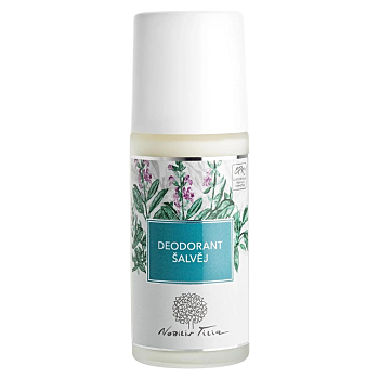 NOBILIS TILIA Deodorant roll on šalvěj 50 ml (Přírodní deodoranty a antiperspiranty) - Přírodní
