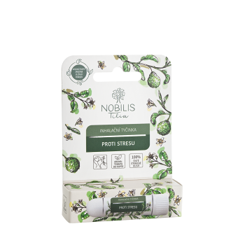 NOBILIS TILIA Inhalační tyčinka proti stresu 1 kus (Inhalační tyčinky s esenciálními oleji) - Přírodní