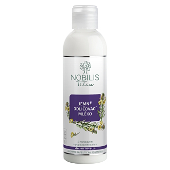 NOBILIS TILIA Jemné odličovací mléko 200 ml (Přírodní čištění pleti) - Čistící, Přírodní