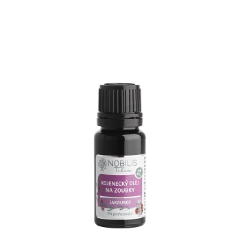 NOBILIS TILIA Kojenecký olej na zoubky Jakoubek 10 ml (Prořezávání zoubků) - Zklidňující
