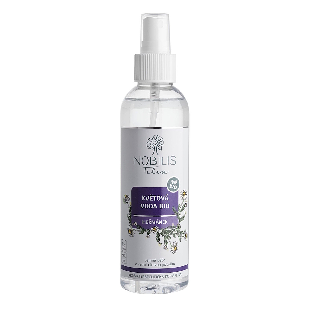 NOBILIS TILIA Květová voda heřmánek BIO 200 ml