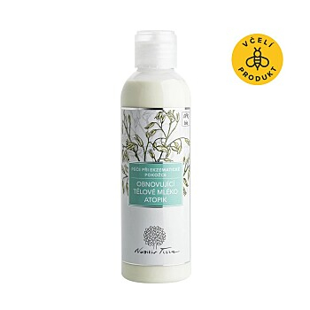 NOBILIS TILIA Obnovující tělové mléko atopik 200 ml (Přírodní péče o tělo) - Regenerační, Vyživující, Přírodní