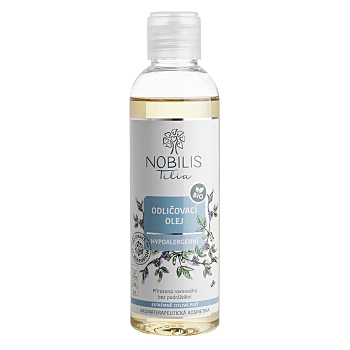 NOBILIS TILIA Odličovací olej hypoalergenní 200 ml (Přírodní čištění pleti) - Odličovací, Hypoalergenní