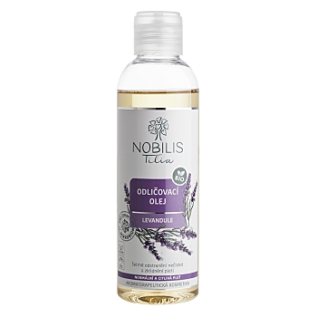 NOBILIS TILIA Odličovací olej levandule 200 ml (Přírodní čištění pleti)