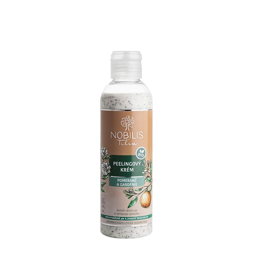 NOBILIS TILIA Peelingový krém pomeranč a gardénie 200 ml