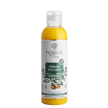 NOBILIS TILIA Přírodní mycí krém Mandarinka 200 ml (Sprchování a mytí)