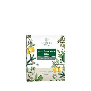 NOBILIS TILIA Sada éterických olejů produktivní den (Kosmetické balíčky) - Aromatické, Éterické