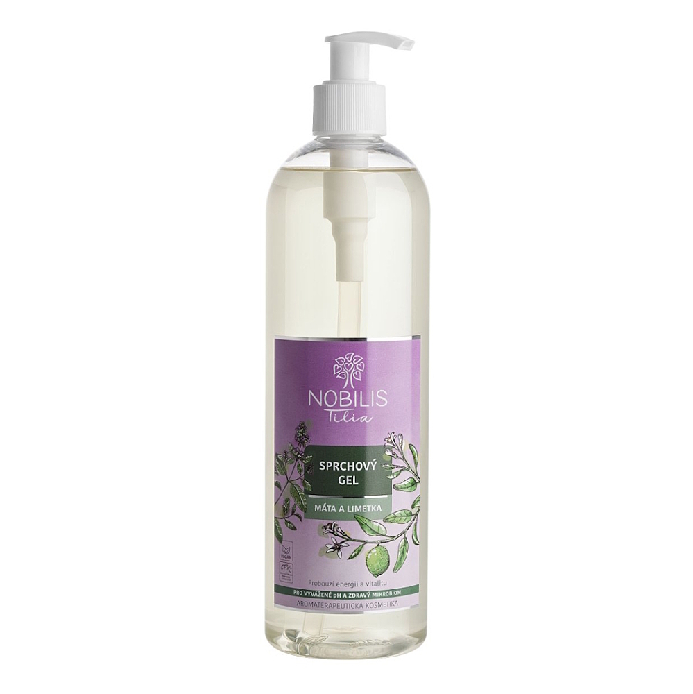 NOBILIS TILIA Sprchový gel máta a limetka 500 ml