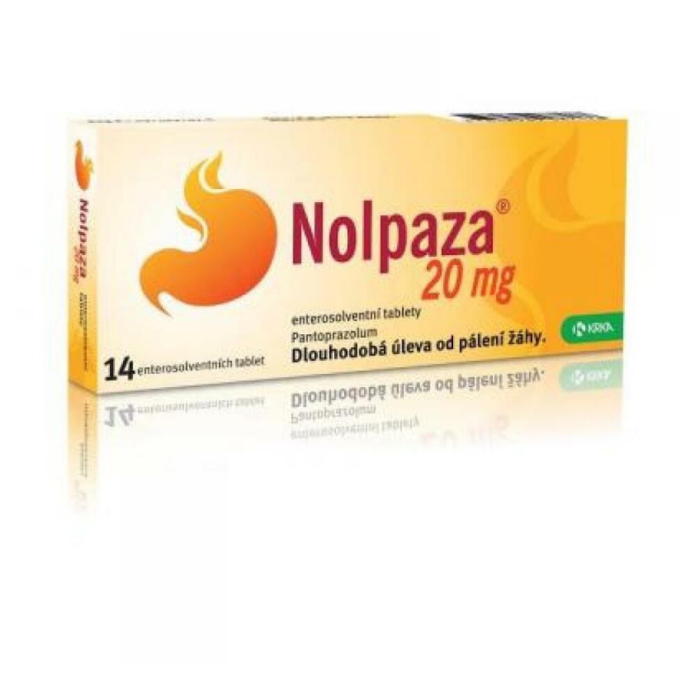 E-shop NOLPAZA 20 mg 14 enterosolventních tablet