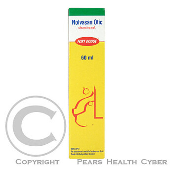 Nolvasan Otic sol 60ml (Čištění uší u psů) - Zvířecí