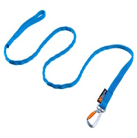 NON-STOP Dogwear Bungee leash blue vodítko pro psy s amortizérem 2 m