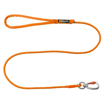 NON-STOP Dogwear Trekking rope leash orange vodítko pro psy 2.8 m, Tloušťka vodítka (mm): 8