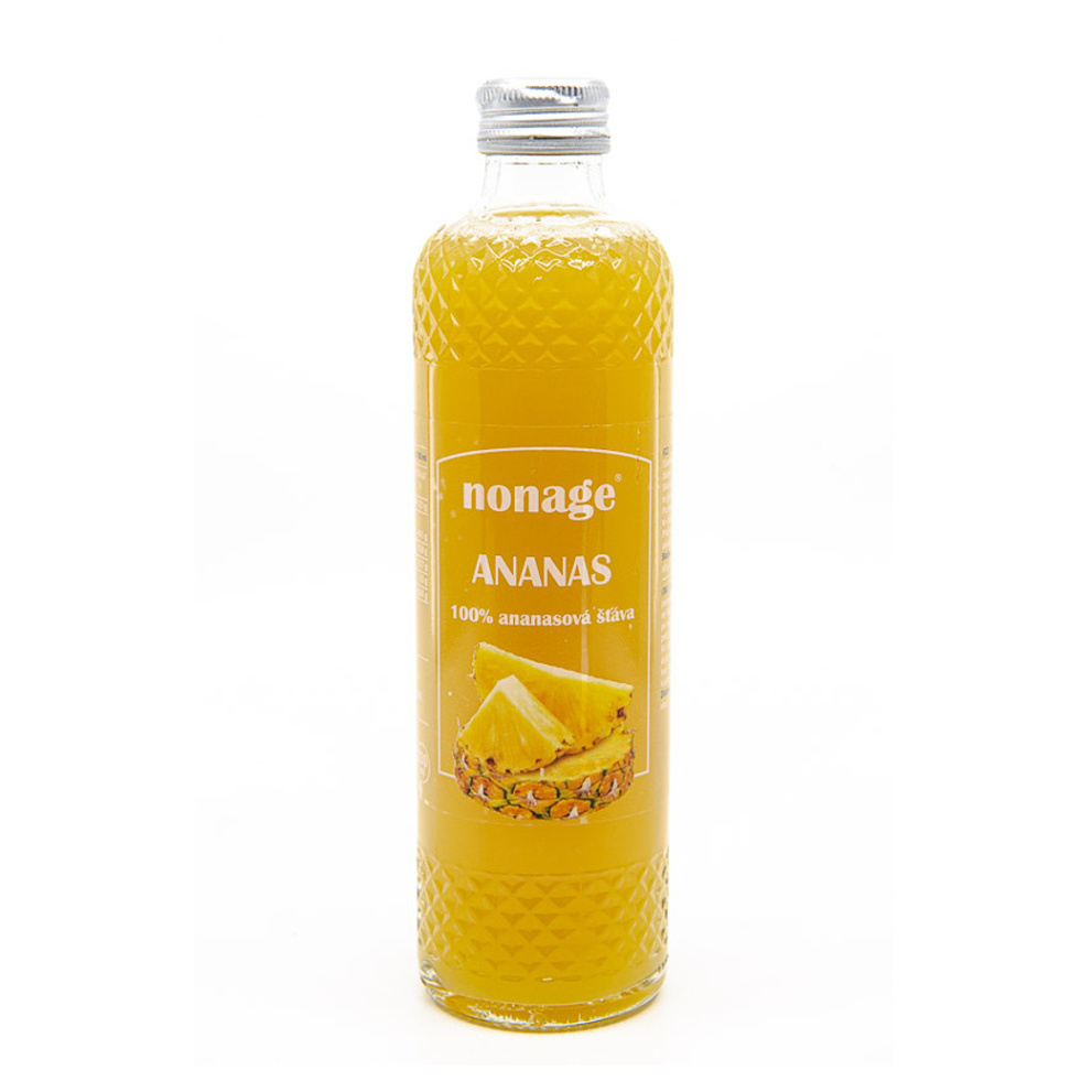 E-shop NONAGE Ananasová šťáva 100% 250 ml