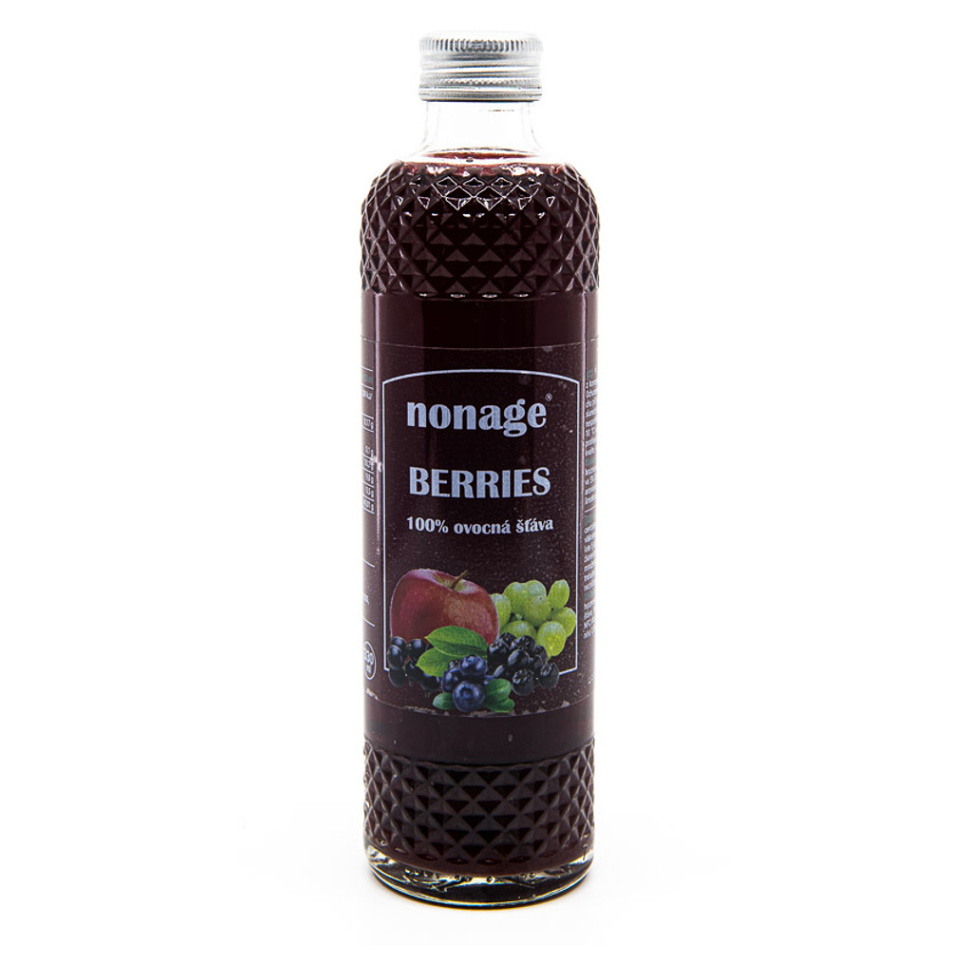 Levně NONAGE Ovocná šťáva berries juice 100% 250 ml
