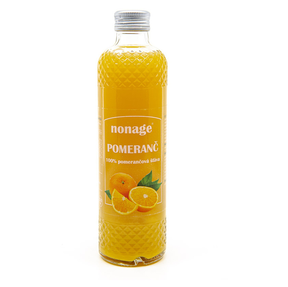 E-shop NONAGE Pomerančová šťáva 100% 250 ml