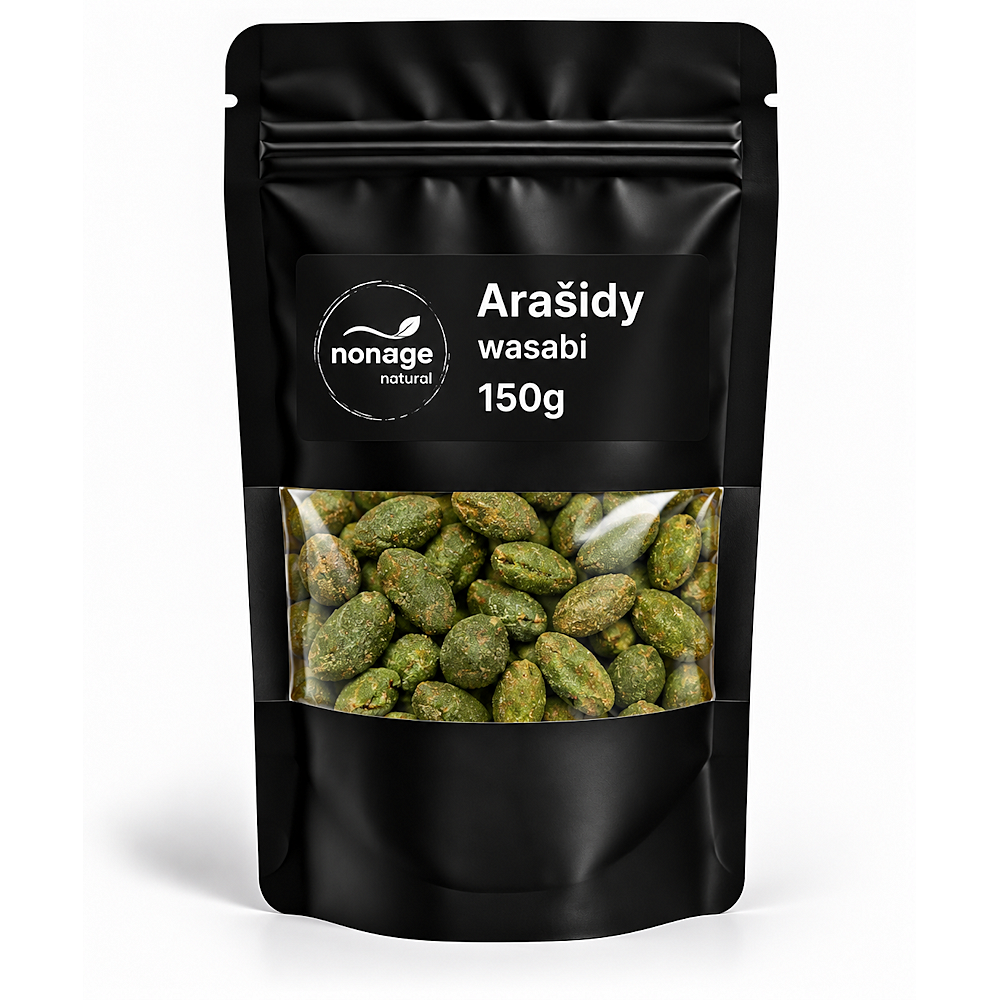 NONAGE Arašídy wasabi 150 g