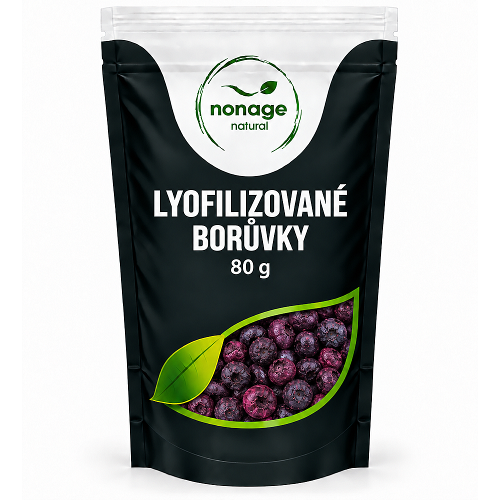 NONAGE Borůvky celé lyofilizované 80 g