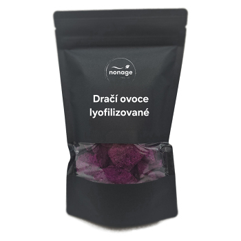 NONAGE Dračí ovoce lyofilizované 80 g (Různorodé ovoce) - Přírodní, Jednosložkové, Lyofilizované
