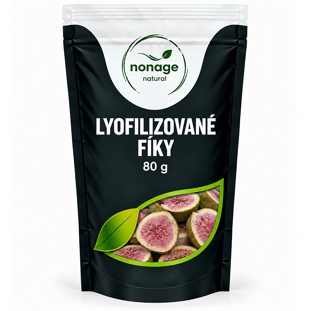 NONAGE Fíky půlky lyofilizované 80 g