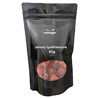 NONAGE Jahody plátky lyofilizované 80 g