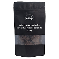 NONAGE Kešu hrudky slaný karamel v mléčné čokoládě 330 g