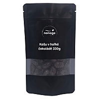 NONAGE Kešu v hořké čokoládě 330 g