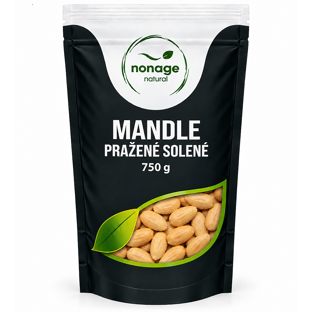 NONAGE Mandle pražené solené 750 g
