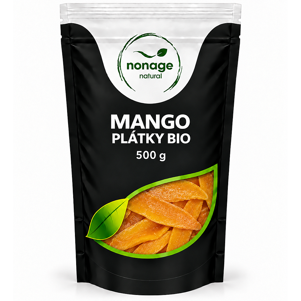 NONAGE Mango plátky sušené natural 500 g