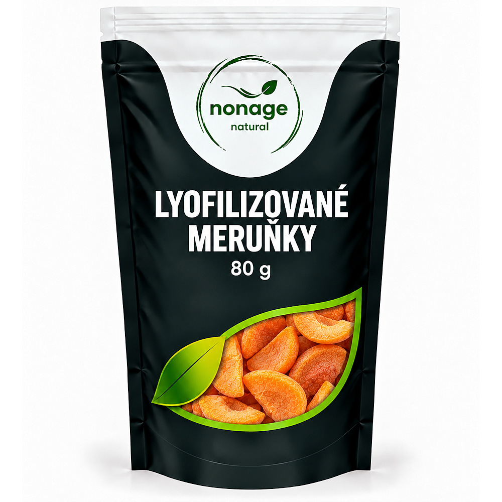 NONAGE Meruňky lyofilizované 80 g