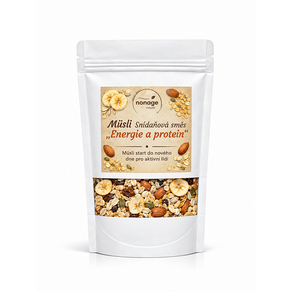 NONAGE Snídaňová směs energie a protein 400 g