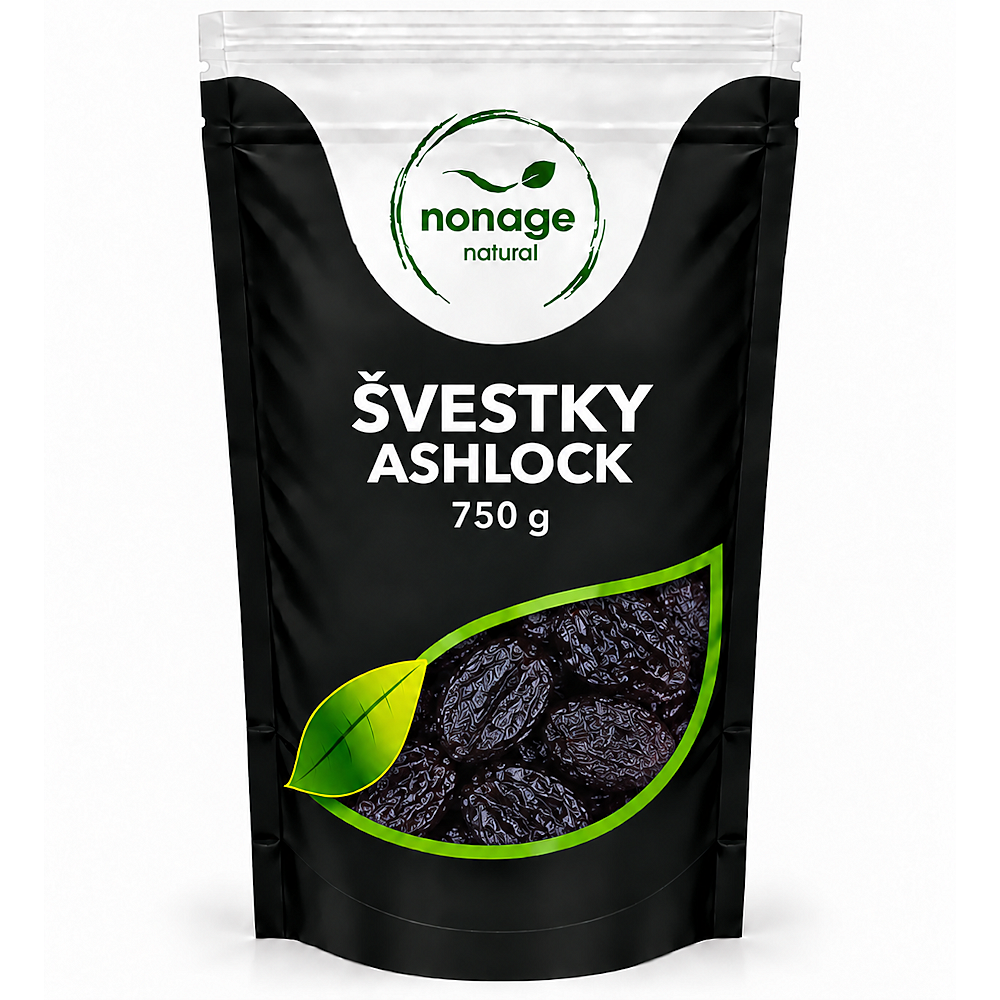NONAGE Švestky ashlock bez pecek natural 750 g