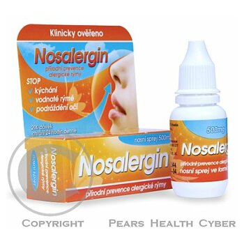 Nosalergin nosní sprej 500 mg 200 dávek 